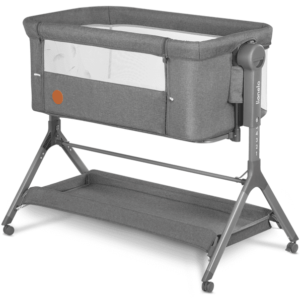 lionelo Leonie Plus Grey co-sleeper Stone 