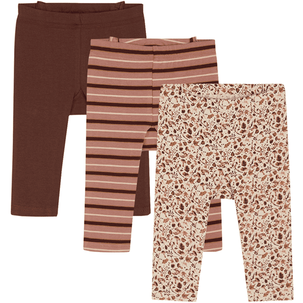 Hust & Claire Leggings 3er Pack Liva Rum raisin