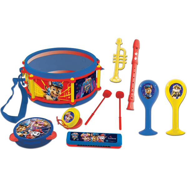 LEXIBOOK Paw Patrol Musikset mit sieben Instrumenten