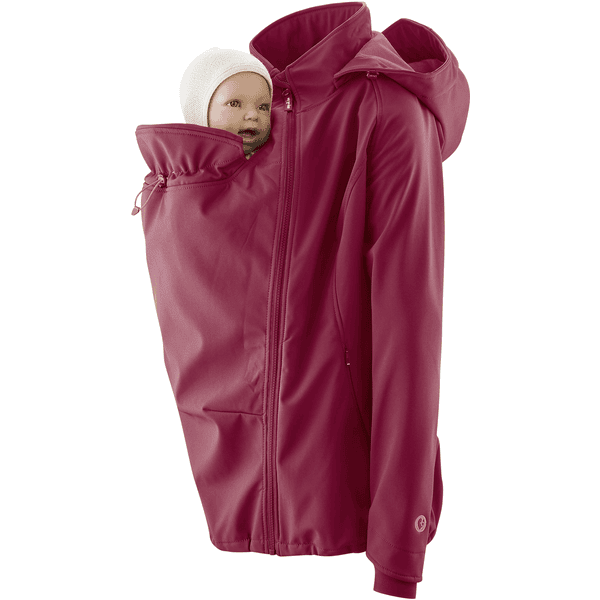 mamalila Softshell-Tragejacke Allrounder beere