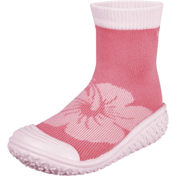 Playshoes Aqua-Socke Hawaii koralle