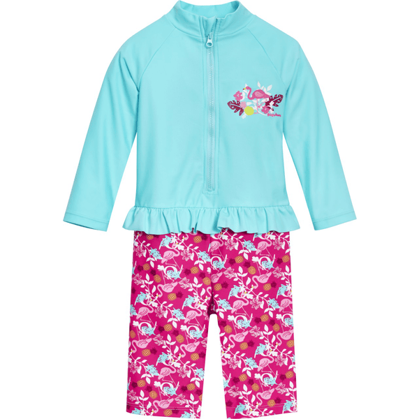 Playshoes  Ochrona UV One Piece Flamingo 1/1 Arm