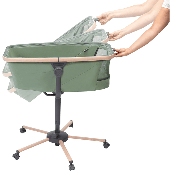 MAXI COSI Transat ALBA tout-en-un, berceau, évolutif, chaise haute (kit  vendu séparément), Green, de la naissance à 3 ans - Cdiscount Puériculture  & Eveil bébé