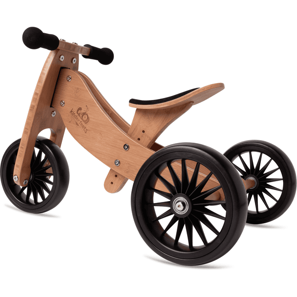 Kinderfeets® 2-in-1 Trehjuling Tiny Tot Plus, Bambu