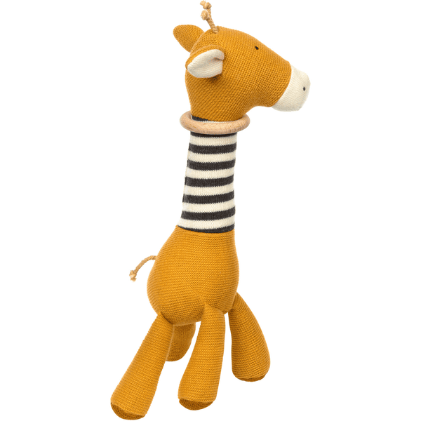 sigikid ® girafe de préhension tricotée jaune