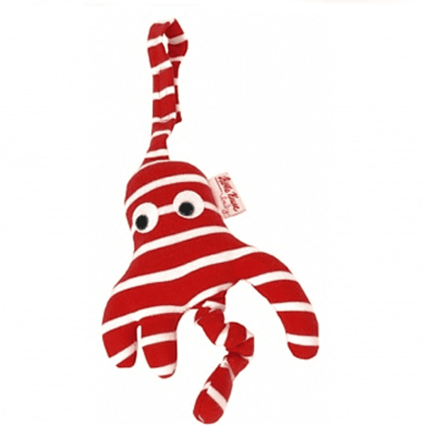 KÄTHE KRUSE Kinderstoel-aanhanger OCTOPUSSI rood