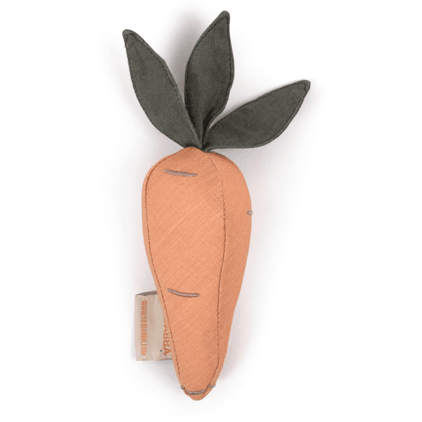 Filibabba Hochet carotte lin