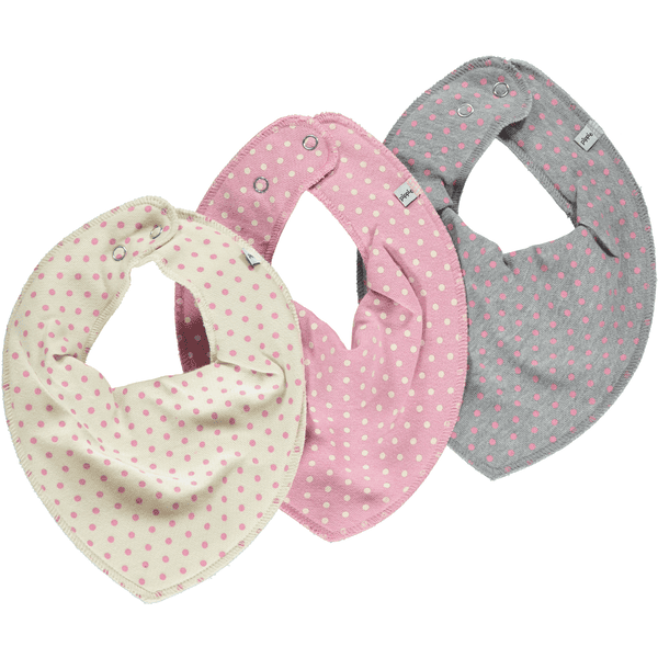 pippi Bandana 3er Pack Old Rose