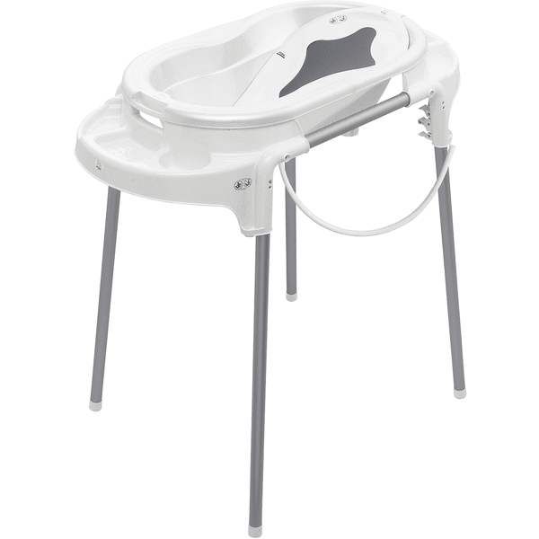 Rotho Babydesign Stazione da bagno TOP a 4 pezzi in white 