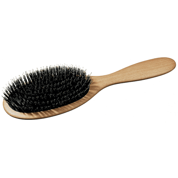 canal® Haarbürste mit Wildschweinborsten und Frisierpin, groß