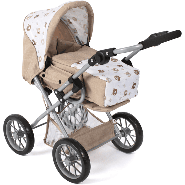 BAYER CHIC 2000 Kombi-Puppenwagen "LENI", beige