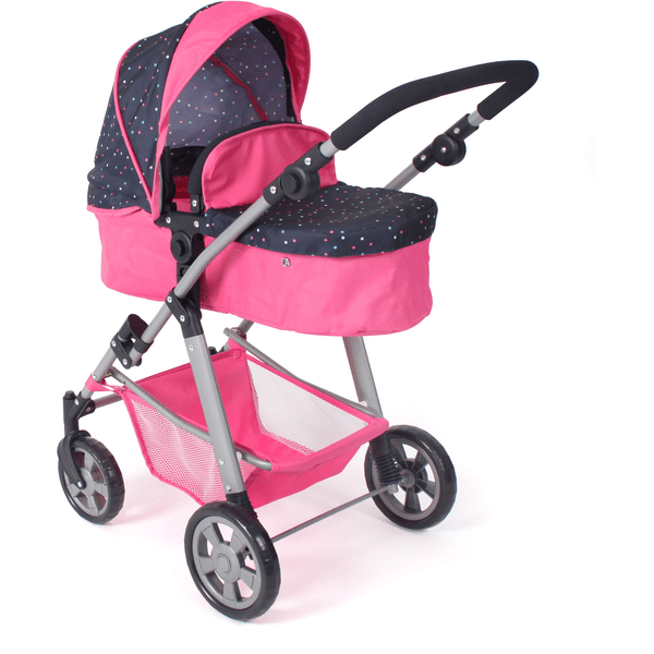 BAYER CHIC 2000 Kombi-Puppenwagen "NELE", pink