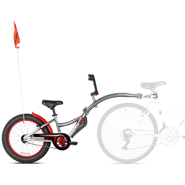 WeeRide Tandem Aanhangfiets Copilot XT Grey