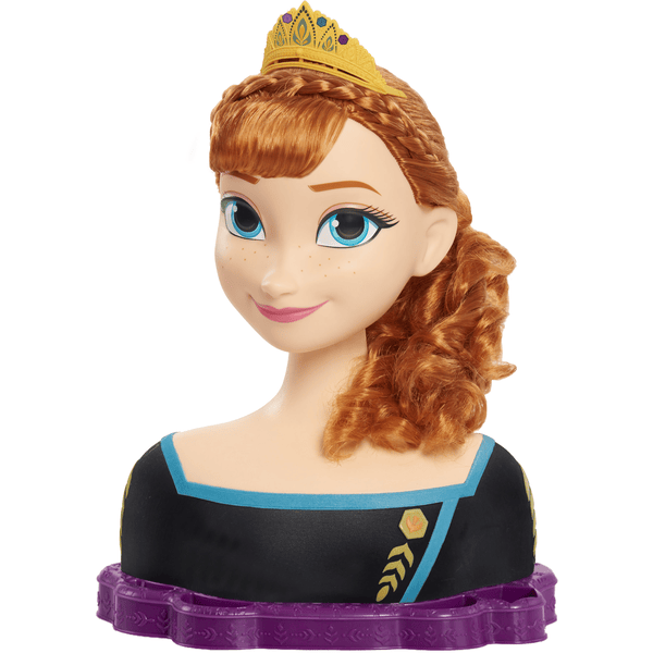 Disney Królowa Lodu 2, Anna, Głowa do stylizacji Deluxe