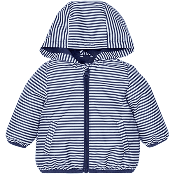 OVS Outdoor jakke Maritime Blue stripet 