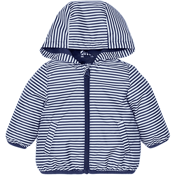 OVS Outdoorjacke Maritime Blue gestreift