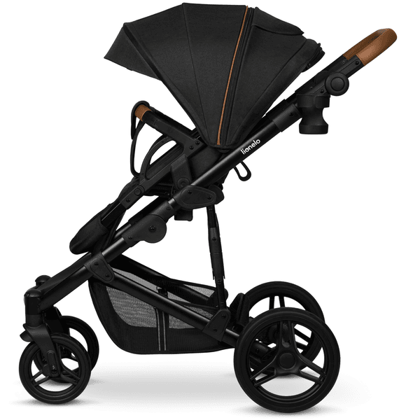 Lionelo Poussette De Bébé Mari Tour 3 In 1 Noir