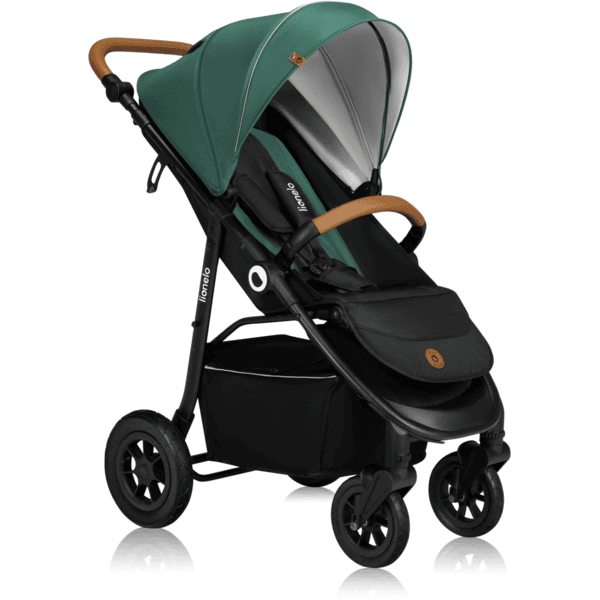 lionelo Carrito de bebé Natt Green Emerald