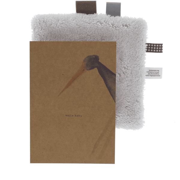 Snoozebaby Geburtskarte Geschenkset Stone Beige 