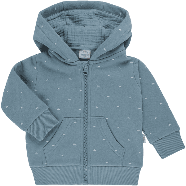 kindsgard Sweat enfant zippé Hoody himma bleu