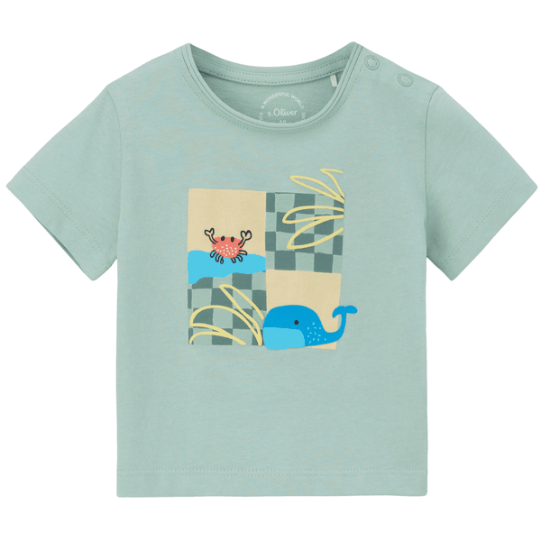 s. Olive r T-shirt oceaan groen