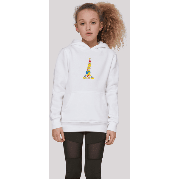 Christmas Simpsons Family weiß F4NT4STIC Weihnachtsbaum Hoodie The