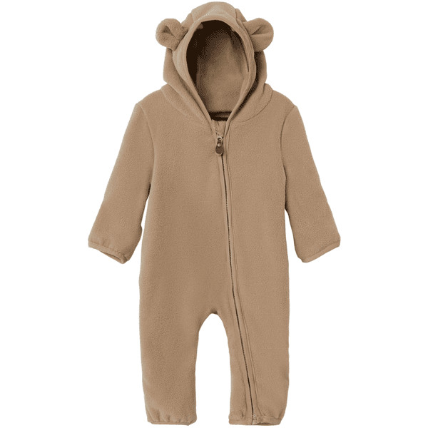 name it Fleece-Overall Nbnmeeko Savannah Tan