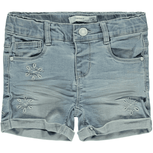 name it Shorts NMFSALLI Light Blue Denim