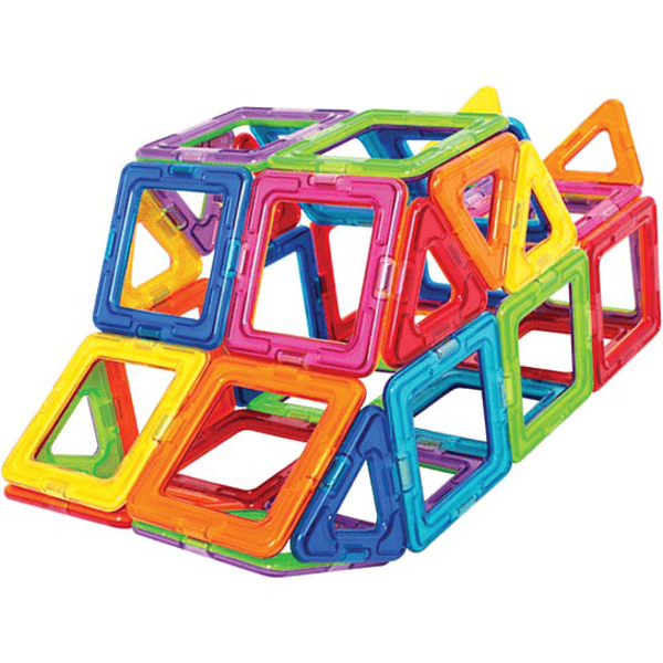 MAGFORMERS® Jeu magnétique kit de complément 62 pièces