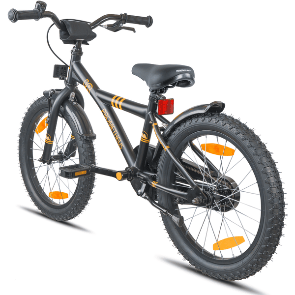 PROMETHEUS BICYCLES V lo enfant 18 pouces noir mat orange