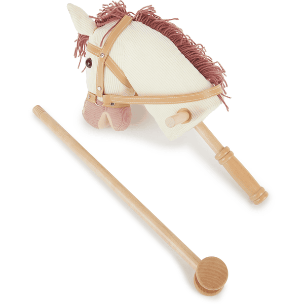 Bieco Cheval de Bois pour Enfants Brownie, Hobby Horse, Cheval Baton