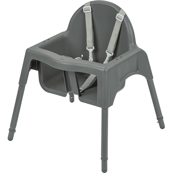 Chaise haute meely - dark grey de Bebeconfort sur allobébé
