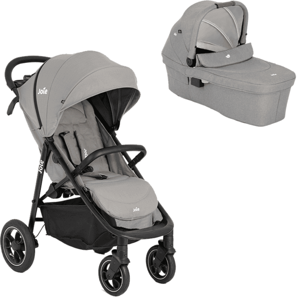 Joie Pebble Litetrax Pro Air kinderwagen inclusief Ramble XL reiswieg Pebble 