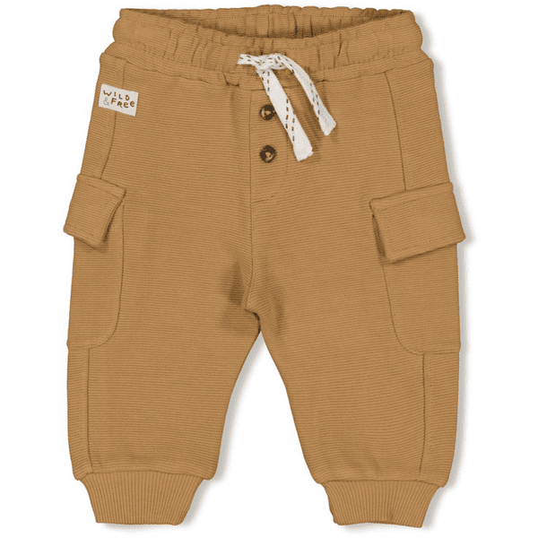 Feetje Kamæleon Camel cargo sweatpants