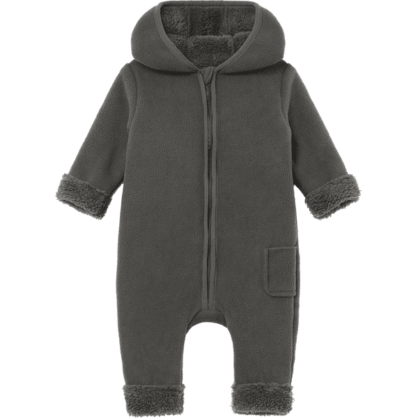 kindsgard Fleece overall kuddel grijs