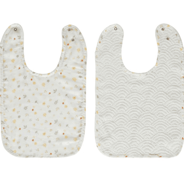 bébé jou® Bib 2-pack Bohemian Garden