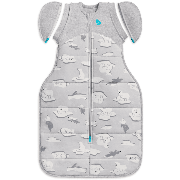 Love to dream™ Swaddle Up™ Übergangspucksack Südpol grau