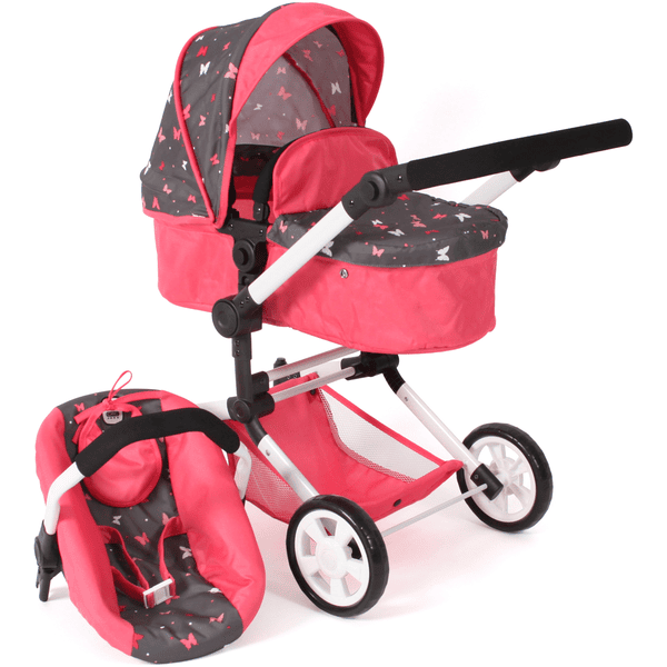 Cochecito de muñecas BAYER CHIC 2000 "LINUS", coral