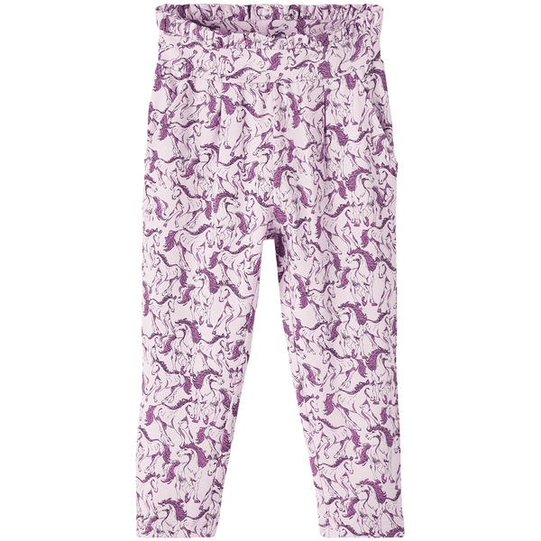 name it Paperbag Hose Nmflinar Pink Lavender