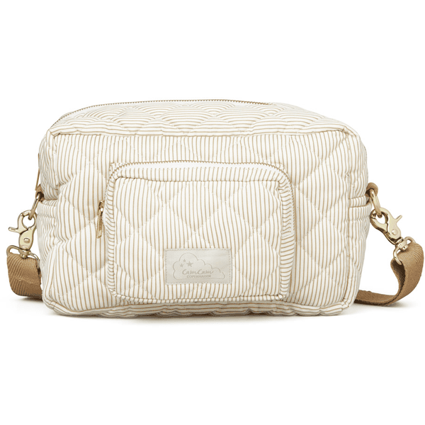 Cam Cam® COPENHAGEN Sac à langer mini Classic Stripes Camel