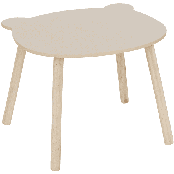 atmosphera Table enfant Douceur bois beige