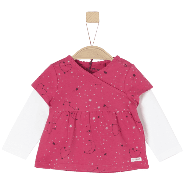 s. Olive r Girls Košile s dlouhým rukávem purple / růžová 