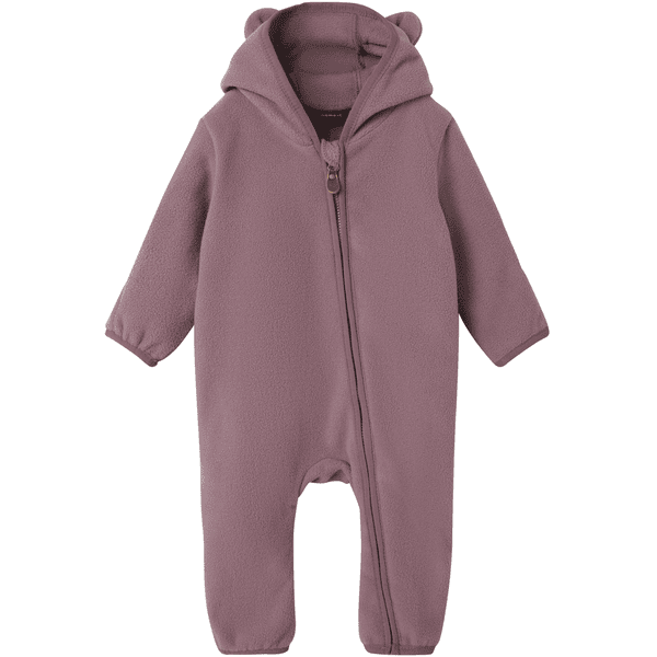 name it Fleece-Overall Nbnmeeko Grape Shake