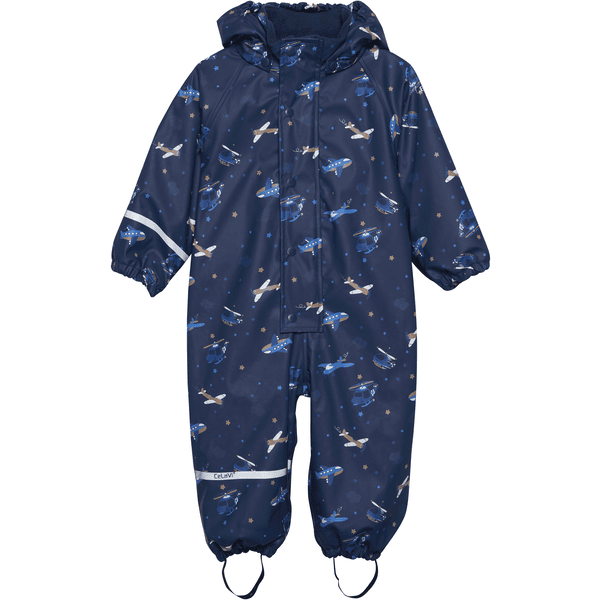 CeLaVi Regenoverall mit Fleece Pageant Blue