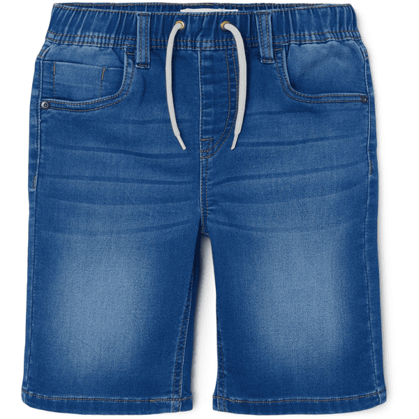 name it Jeans shorts Nkmryan Dark Blue Denim