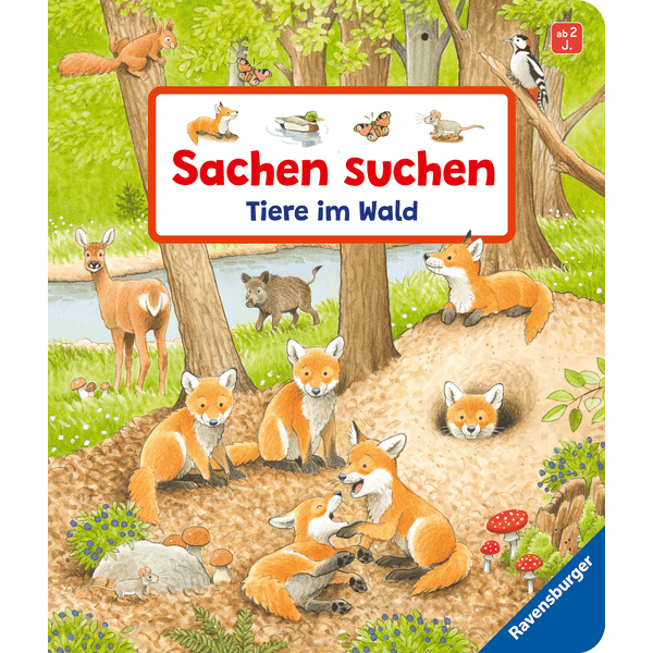 Ravensburger Sachen suchen: Tiere im Wald