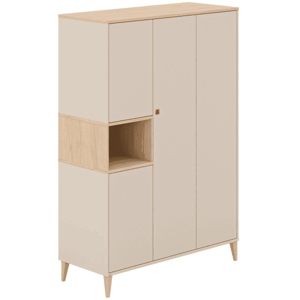 PAIDI Kleiderschrank Mila + Ben 4 türig cashmere beige