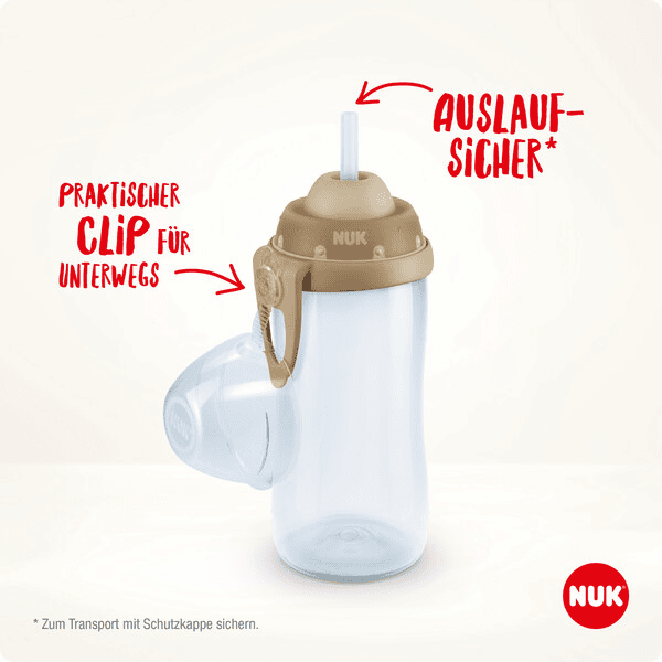 Nuk Flexi Cup Puffi Tazza Con Cannuccia