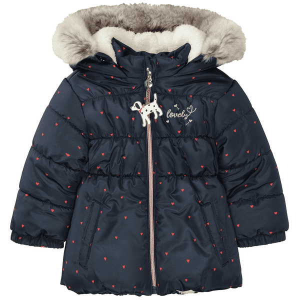 STACCATO Jacke dark blue gemustert