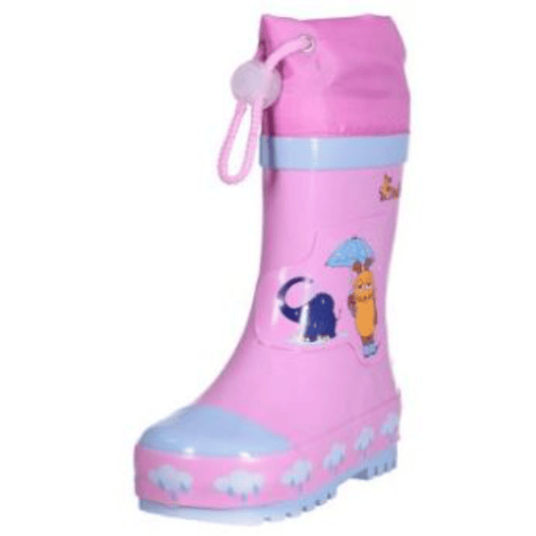 Playshoes Gummistiefel Maus & Elefant rosa